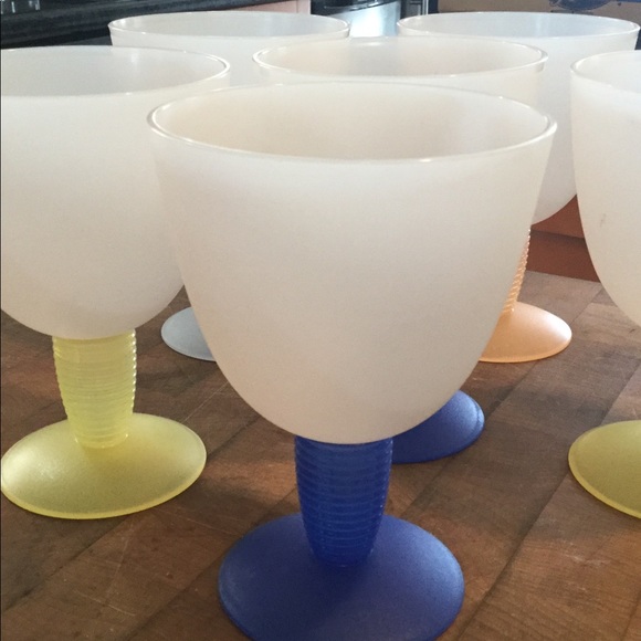 Vintage Tupperware Stemware Goblets - Picture 5 of 7